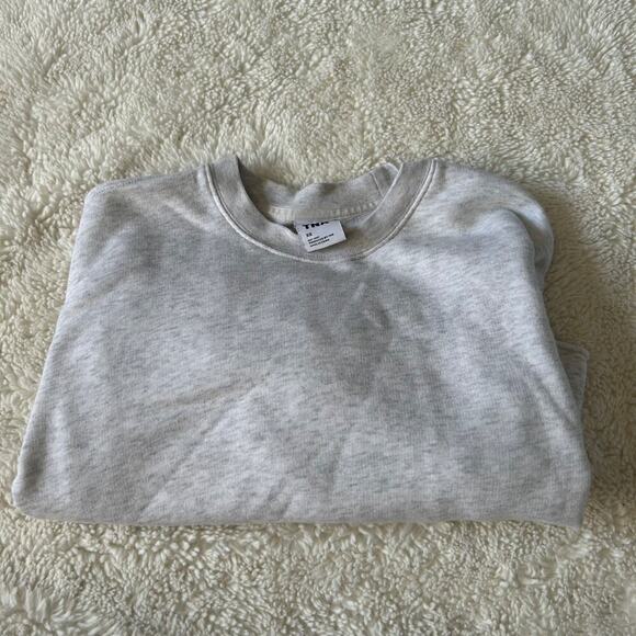 Aritzia Sweaters - Aritzia Womens Terry Cropped Sweater in Grey Size X-Small